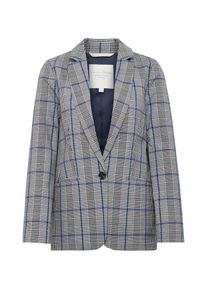 Tom Tailor Denim, Damen Blazer, Blau / Grau