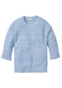 sheego Casual, Damen Pullover, Hellblau