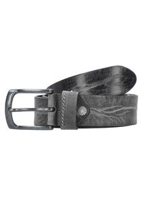 Camel Active, Herren Gürtel Leder 110 cm, Dunkelgrau