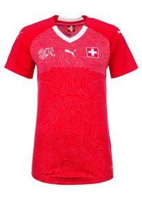 Puma, Damen Schweiz Trikot 'Home WM 2018', Rot