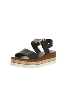 Dune LONDON, Damen Sandale 'KAZE', Schwarz