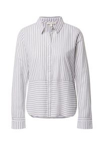 Tom Tailor Denim, Damen Bluse, Grau / Weiß