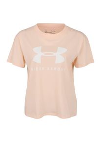 Under Armour, Damen T-Shirt 'GRAPHIC SPORTSTYLE FASHION', Apricot