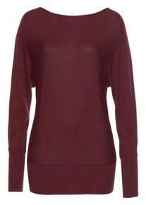 Melrose, Damen Pullover, Weinrot