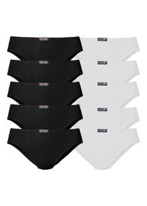 H.I.S. H.I.S, Damen Slip, Schwarz / Wei&szlig;