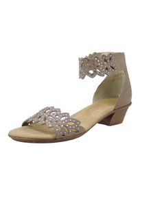 Rieker, Damen Sandalen, Taupe