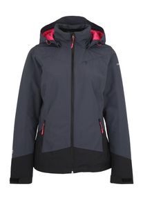 Icepeak, Damen Sport-Jacke 'LARA', Grau / Schwarz