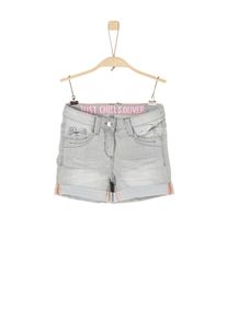s.Oliver Junior, M&auml;dchen Skinny Suri: Denim-Shorts, Grey Denim