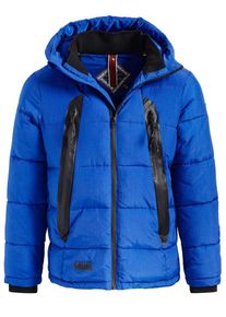Khujo, Herren Jacke 'MAST', Blau / Schwarz