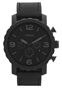 Fossil, Herren Chronograph 'NATE', Schwarz