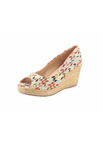 Heine, Damen Keilpumps , gemustert, bunt