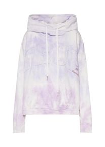 True Religion, Damen Sweatshirt 'BATIK', Lila / Wei&szlig;
