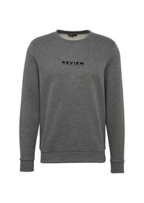 Review, Herren Sweatshirt, Anthrazit