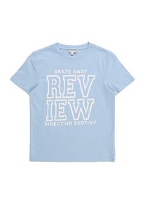 REVIEW for Teens, Shirt 'TB-19-T208', Hellblau / Weiß