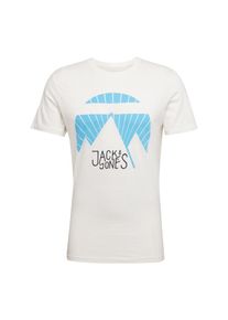 Jack & Jones JACK & JONES, Herren Shirt 'JORWINGA TEE SS CREW NECK', Mischfarben / Offwhite