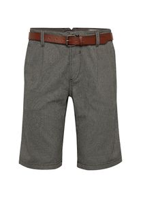 Tom Tailor Denim, Herren Shorts 'Slim Chino Shorts yd w. belt Shorts length1', Grau