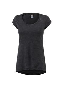 Icebreaker, Damen Funktionsshirt 'Sphere SS', Schwarzmeliert