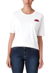 TRIANGLE, Damen Shirt, Wei&szlig;