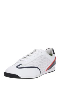 BOSS, Herren Sneaker 'Maze_Lowp_logo', Navy / Wei&szlig;