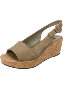 Högl Högl, Damen Keilsandaletten, Oliv