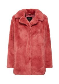 Only, Damen Jacke Fake Fur, Pink / Rosé