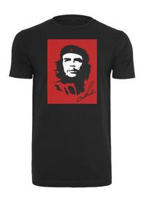 Mister Tee, Herren T-Shirt 'Che', Rot / Schwarz / Wei&szlig;