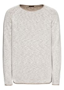 Review, Herren Pullover '2TN SLUB RAGLAN', Hellbeige