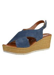 Marco Tozzi, Damen Sandalen, Royalblau