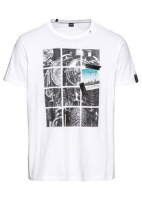 Replay, Herren T-Shirt, Schwarz / Wei&szlig;