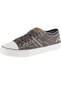 Mustang, Herren Sneakers Low, Rauchgrau / Wei&szlig;