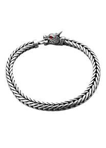 Kuzzoi, Herren Armband 'Drache', Silber