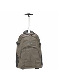 Samsonite, Damen Rewind Rucksack Trolley 55 cm Laptopfach, Taupe / Schwarz