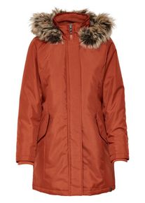 Only, Damen Parka, Dunkelorange