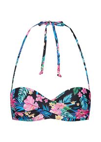 ABOUT YOU, Damen Bikinitop 'Alea', Mischfarben / Schwarz
