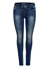 Only, Damen Skinny Fit Jeans Car Reg, Blue Denim