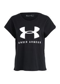 Under Armour, Damen T-Shirt 'GRAPHIC SPORTSTYLE', Schwarz / Wei&szlig;