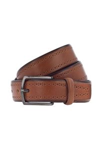 Vanzetti, Herren Gürtel 'Airbrush 3.5cm', Cognac