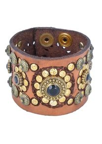 Campomaggi, Damen Armband, Cognac / Mischfarben