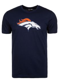 New Era, Herren 'NFL Denver Broncos' Logo T-Shirt , Blau
