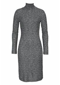 Boysen's BOYSEN'S, Damen Strickkleid, Graumeliert