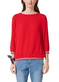 s.Oliver RED LABEL, Damen Bluse, Rot / Weiß