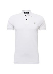 Replay, Herren Poloshirt, Wei&szlig;