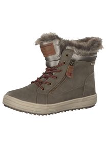 Tom Tailor, Damen Snowboots, Dunkelbeige
