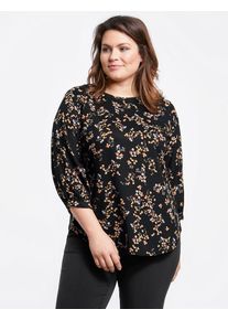 SAMOON, Damen Bluse, Orange / Hellrot