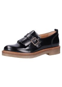 Kickers, Damen Slipper, Braun / Schwarz