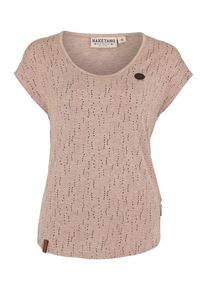 Naketano, Damen T-Shirt 'Fields Of Athenry', Ros&eacute;