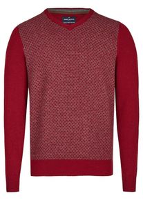 Daniel Hechter, Herren Pullover, Dunkelrot