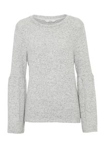 Only, Damen Strickpullover 'NEW MAYE', Graumeliert