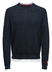 Only & Sons Only & Sons, Herren Strickpullover, Schwarz