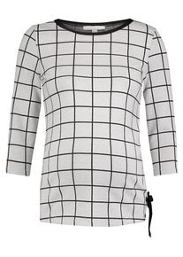 Esprit Maternity, Damen T-shirt, Hellgrau / Schwarz